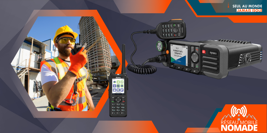 Les fonctionnalités du Réseau mobile NOMADE